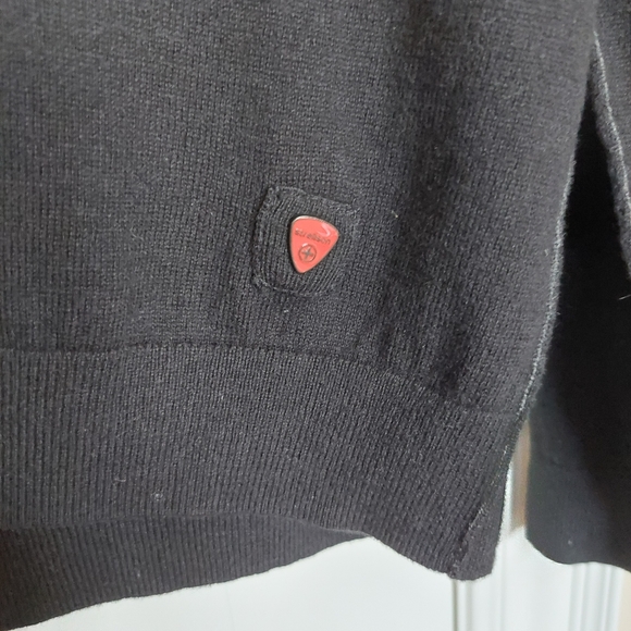 Strellson - Men's Large black Button-Up Cardigan - Picture 2 of 4